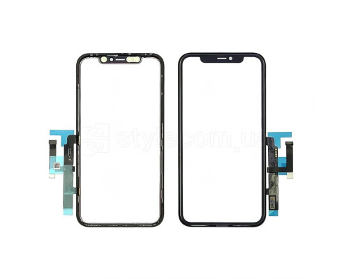 Тачскрін (сенсор) для Apple iPhone 11 з OCA-плівкою та рамкою black Original Quality TPS-2710000282365