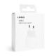 Мережевий зарядний пристрій (адаптер) для Apple iРhone A1692 PD / 25W white High Quality carton box logo