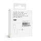 Мережевий зарядний пристрій (адаптер) для Apple iРhone A1692 PD / 25W white High Quality carton box logo