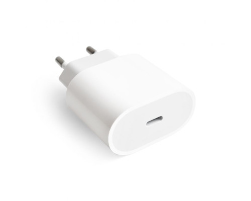 Мережевий зарядний пристрій (адаптер) для Apple iРhone A1692 PD / 25W white High Quality carton box logo