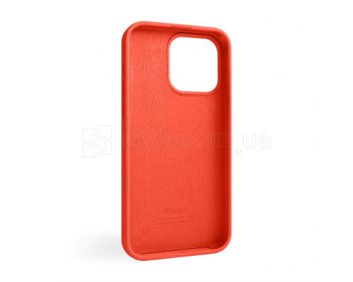 Чохол Full Silicone Case для Apple iPhone 15 Pro Max orange (13)