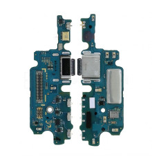 Шлейф (нижня плата) для Samsung Galaxy Z Fold 2/F916 5G (2020) з роз'ємом живлення та мікрофоном Service Original (PN:GH96-12839A) TPS-2710000282808