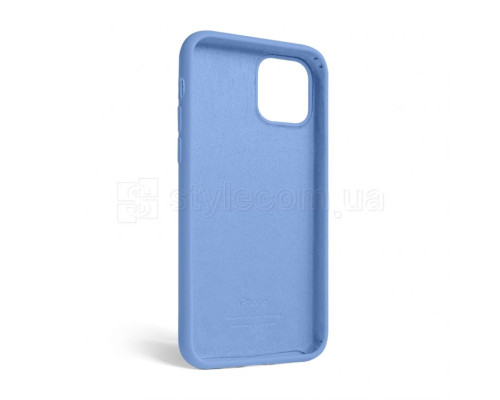 Чохол Full Silicone Case для Apple iPhone 12, 12 Pro cornflower (53)