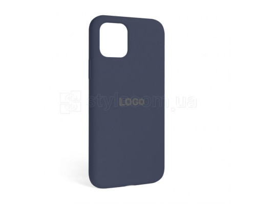 Чохол Full Silicone Case для Apple iPhone 12, 12 Pro dark blue (08) TPS-2710000215660