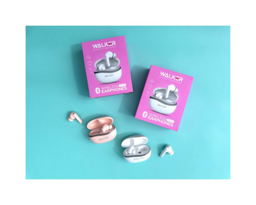 Навушники Bluetooth WALKER WTS-37 pink