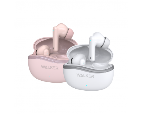 Навушники Bluetooth WALKER WTS-37 pink