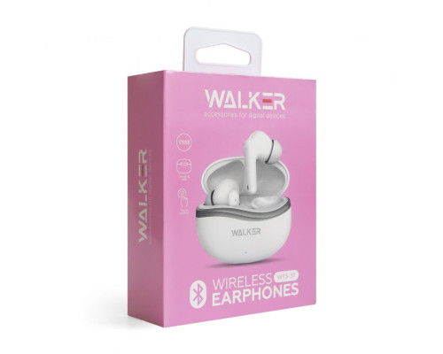 Навушники Bluetooth WALKER WTS-37 white