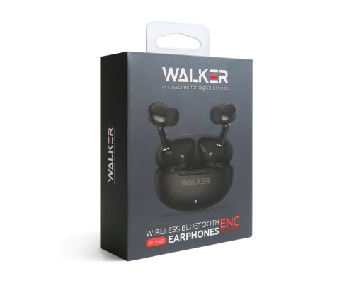 Навушники Bluetooth WALKER WTS-60 ENC black