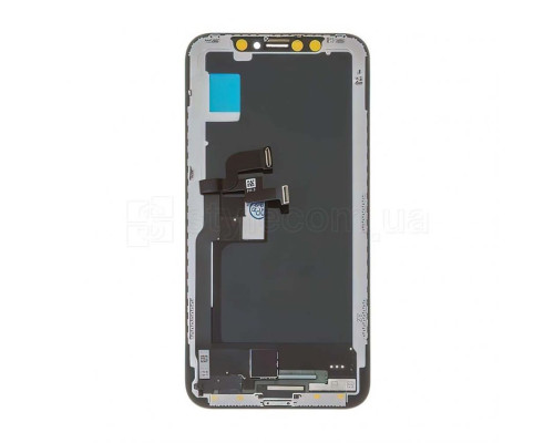 Дисплей (LCD) для Apple iPhone X з тачскріном black (Oled) Original Quality TPS-2710000283591