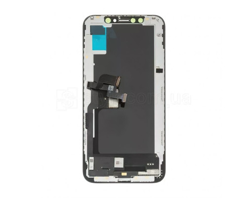 Дисплей (LCD) для Apple iPhone Xs з тачскріном black (Amoled HE-X) Original Quality TPS-2710000283720