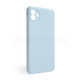 Чохол Full Silicone Case для Samsung Galaxy A04/A045 (2022) light blue (05) (без логотипу) TPS-2710000283775