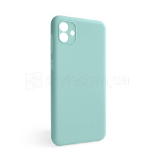 Чохол Full Silicone Case для Samsung Galaxy A04/A045 (2022) turquoise (17) (без логотипу)