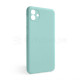 Чохол Full Silicone Case для Samsung Galaxy A04/A045 (2022) turquoise (17) (без логотипу) TPS-2710000283829