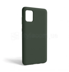 Чохол Full Silicone Case для Samsung Galaxy A31/A315 (2020) dark olive (41) (без логотипу)