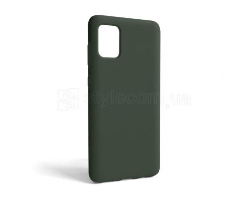 Чохол Full Silicone Case для Samsung Galaxy A31/A315 (2020) dark olive (41) (без логотипу)