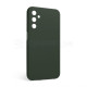 Чохол Full Silicone Case для Samsung Galaxy A24 4G/A245 (2023) dark olive (41) (без логотипу) TPS-2710000283911