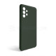 Чохол Full Silicone Case для Samsung Galaxy A32 4G/A325 (2021) dark olive (41) (без логотипу) TPS-2710000283935 2710000283935