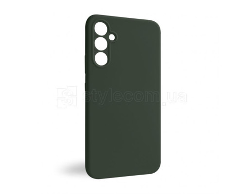 Чохол Full Silicone Case для Samsung Galaxy A34 5G/A346 (2023) dark olive (41) (без логотипу)