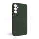 Чохол Full Silicone Case для Samsung Galaxy A34 5G/A346 (2023) dark olive (41) (без логотипу)