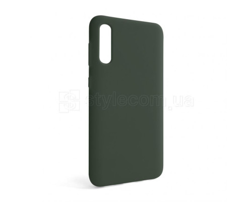 Чохол Full Silicone Case для Samsung Galaxy A50/A505 (2019) dark olive (41) (без логотипу)