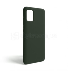 Чохол Full Silicone Case для Samsung Galaxy A51/A515 (2019) dark olive (41) (без логотипу)