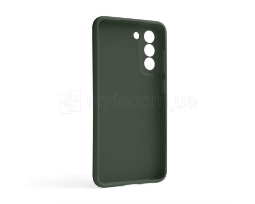 Чохол Full Silicone Case для Samsung Galaxy S21/G991 (2021) dark olive (41) (без логотипу)