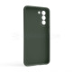 Чохол Full Silicone Case для Samsung Galaxy S21/G991 (2021) dark olive (41) (без логотипу)