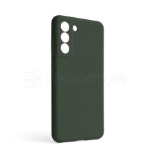 Чохол Full Silicone Case для Samsung Galaxy S21/G991 (2021) dark olive (41) (без логотипу)