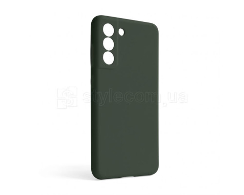 Чохол Full Silicone Case для Samsung Galaxy S21/G991 (2021) dark olive (41) (без логотипу)