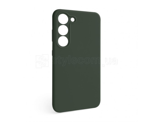 Чохол Full Silicone Case для Samsung Galaxy S23/S911 (2023) dark olive (41) (без логотипу)