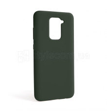 Чохол Full Silicone Case для Xiaomi Redmi Note 9 dark olive (41) (без логотипу)