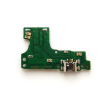 Шлейф (нижня плата) для Huawei Y6 (2019) з роз'ємом живлення та мікрофоном High Quality TPS-2710000216100 2710000216100