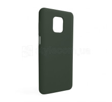 Чохол Full Silicone Case для Xiaomi Redmi Note 9 Pro dark olive (41) (без логотипу)