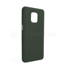 Чохол Full Silicone Case для Xiaomi Redmi Note 9 Pro dark olive (41) (без логотипу)