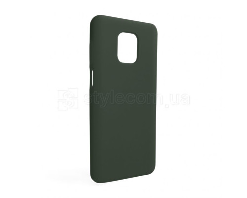 Чохол Full Silicone Case для Xiaomi Redmi Note 9 Pro dark olive (41) (без логотипу)