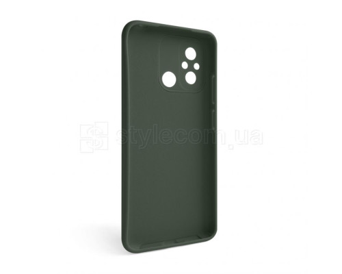 Чохол Full Silicone Case для Xiaomi Redmi 12C dark olive (41) (без логотипу)