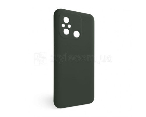 Чохол Full Silicone Case для Xiaomi Redmi 12C dark olive (41) (без логотипу) TPS-2710000284079