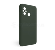 Чохол Full Silicone Case для Xiaomi Redmi 12C dark olive (41) (без логотипу)