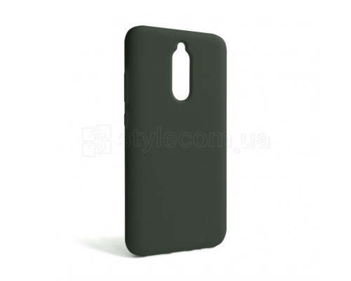 Чохол Full Silicone Case для Xiaomi Redmi 8 dark olive (41) (без логотипу)