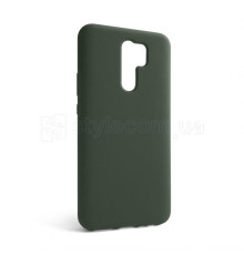 Чохол Full Silicone Case для Xiaomi Redmi 9 dark olive (41) (без логотипу)