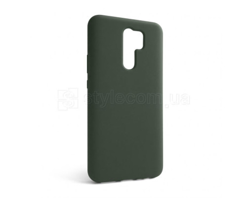 Чохол Full Silicone Case для Xiaomi Redmi 9 dark olive (41) (без логотипу)