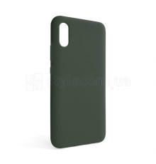 Чохол Full Silicone Case для Xiaomi Redmi 9A dark olive (41) (без логотипу)