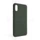 Чохол Full Silicone Case для Xiaomi Redmi 9A dark olive (41) (без логотипу)