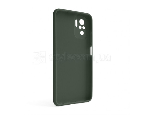 Чохол Full Silicone Case для Xiaomi Redmi Note 10 4G dark olive (41) (без логотипу)