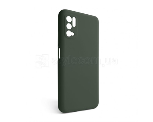 Чохол Full Silicone Case для Xiaomi Redmi Note 10 5G dark olive (41) (без логотипу)