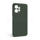 Чохол Full Silicone Case для Xiaomi Redmi Note 12 4G dark olive (41) (без логотипу)