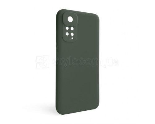 Чохол Full Silicone Case для Xiaomi Redmi Note 11 4G, Redmi Note 11S dark olive (41) (без логотипу)