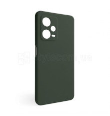 Чохол Full Silicone Case для Xiaomi Redmi Note 12 Pro 5G dark olive (41) (без логотипу)