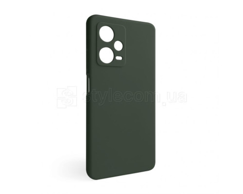 Чохол Full Silicone Case для Xiaomi Redmi Note 12 Pro 5G dark olive (41) (без логотипу)