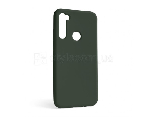 Чохол Full Silicone Case для Xiaomi Redmi Note 8 dark olive (41) (без логотипу)